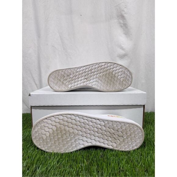 Adidas Grand Court Pride White Rainbow Men’s size 6.5 women’s size 8 - Picture 2 of 7